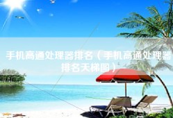 手机高通处理器排名（手机高通处理器排名天梯图）