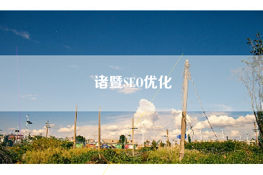 诸暨SEO优化