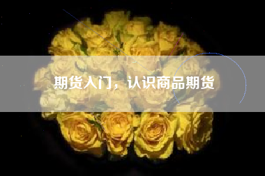 期货入门，认识商品期货